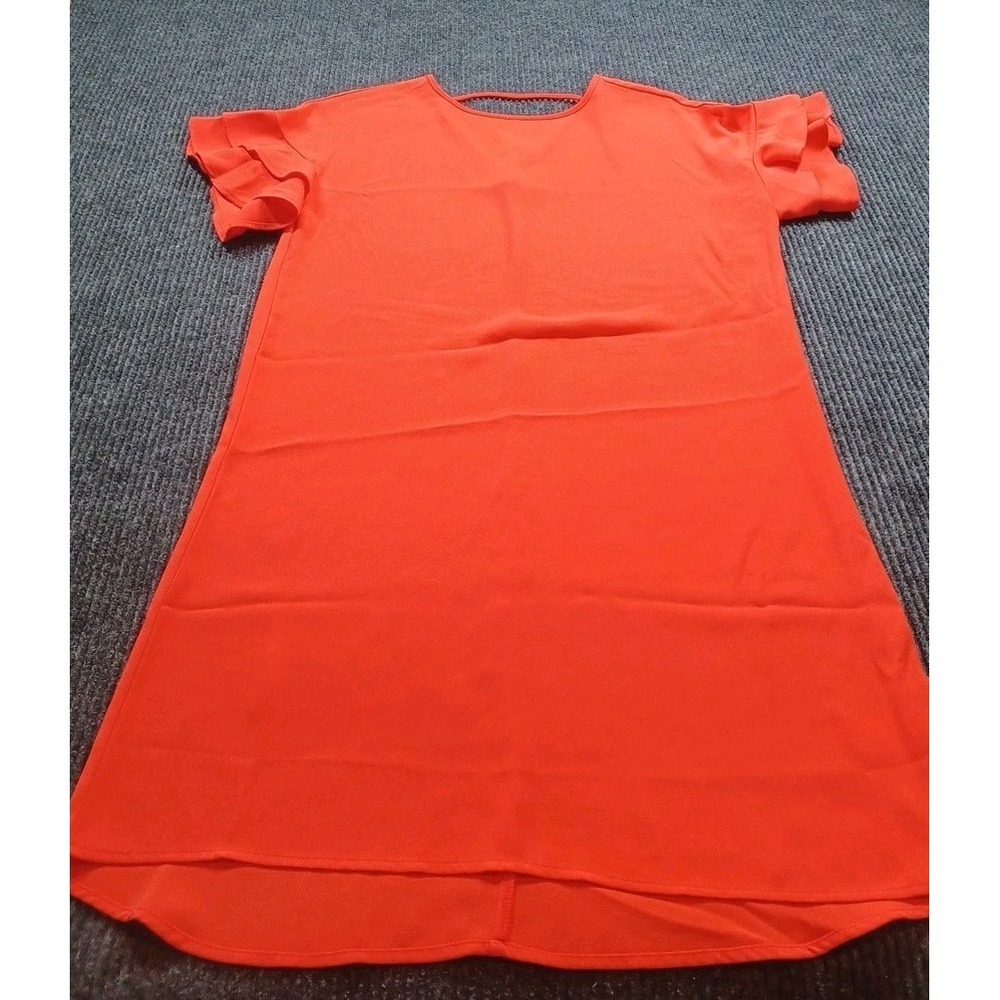 NWT Maurices Women's Dress Size Small Red Short Sleeve Pullover